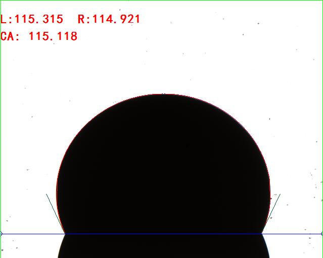 L-Y法測量接觸角